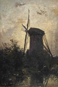 Le Moulin Et Les Lavandieres, Hollande