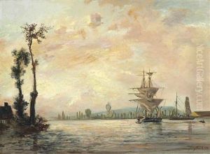 La Seine Pres De Rouen