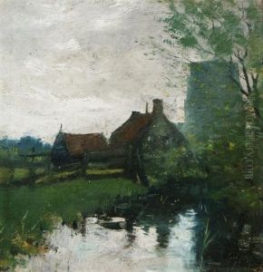 Landscape by Johan Barthold Jongkind