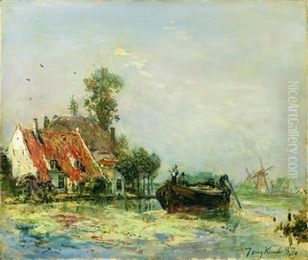 La Riviere De La Rotte, Pres Du Cimetiere De Rotterdam - view 1