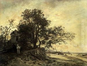 Le Poudreux, Pres De Honfleur, Maree Basse
