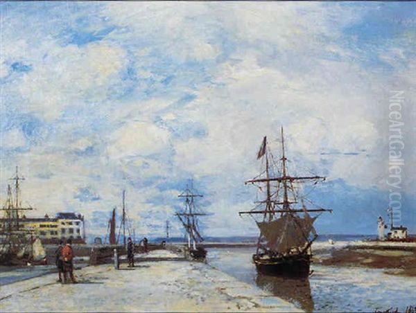 La Jetee En Bois De Honfleur - view 1