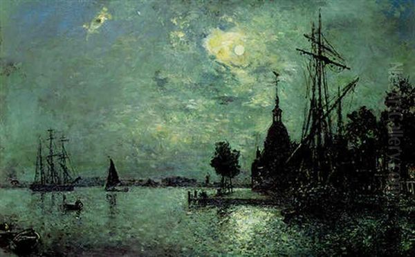 Vue De Dordrecht, Clair De Lune - view 1