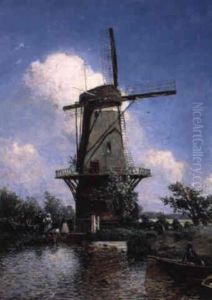 A Windmill Near Delft