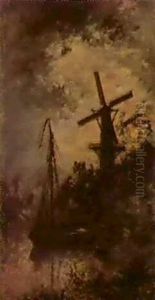 "moulin Au Bord De La Vliet" "moulin Au Bord De La Vliet"