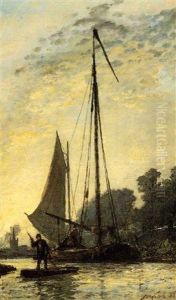 Bateau Sur Un Canal