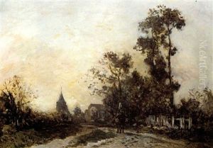 Rue A La Campagne by Johan Barthold Jongkind