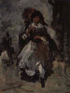 Jeune Fille A L'ombrelle