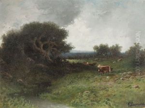 Cows Grazing