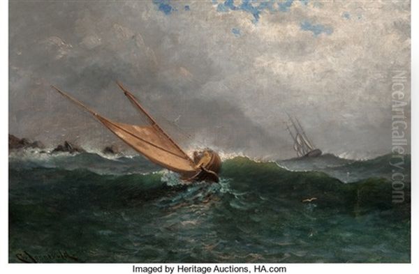 Ship On Stormy Seas - view 1
