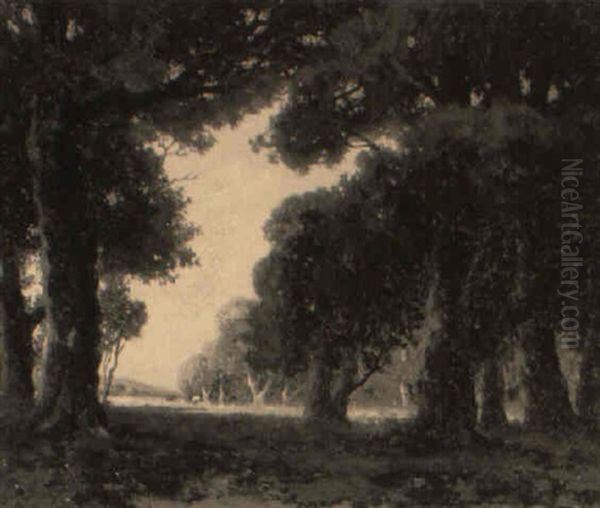 Landscape With Distant Cattle - view 1