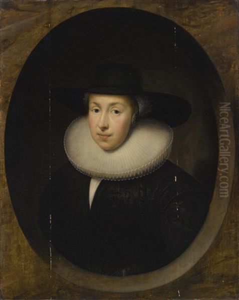 Portrait Of A Lady, Half Length - view 1