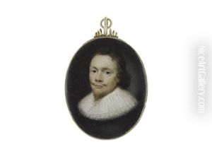 A Gentleman, Said To Be Hugo Grotius (1583-1645), Wearing Black Doublet And White Lace Ruff
