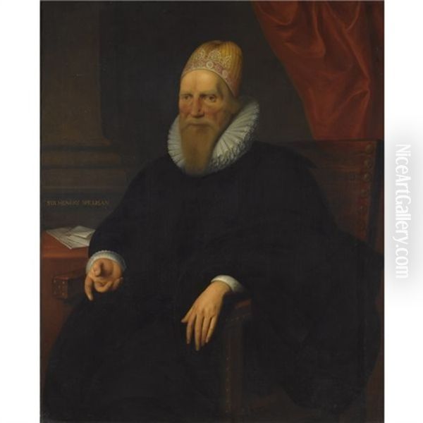 Portrait Of Sir Henry Spelman - view 1