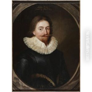 Portrait Of A Gentleman, Said To Be Philip Herbert, 1st Earl Of Montgomery And 4th Earl Of Pembroke