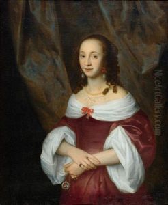 Portrait Einer Edlen Dame by Cornelis Jonson Van Ceulen