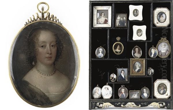 Portrait Of A Lady With Pearl Earrings And Necklace (+ 20 Others; 21 Works) - view 1