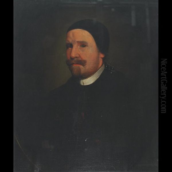 Portrait Of Professor John Antonides Van Der Linden - view 1
