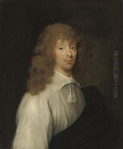 Portrait (catherine Vane?) Dressed As A Gentleman In A White Shirt With Tassles And A Black Wrap Portrait (catherine Vane?) Dressed As A Gentleman In A White Shirt With Tassles And A Black Wrap