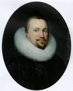 Portrait Of A Gentleman, Traditionally Identified As Thomas Coventry, In A Black Doublet And White Ruff