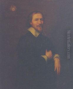 Portrait Of A Gentleman In A Black Coat And White Shirt Portrait Of A Gentleman In A Black Coat And White Shirt