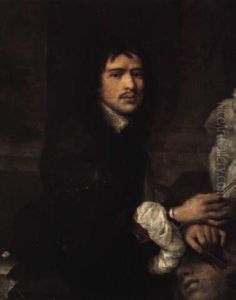 Portrait Of A Sculptor (the Artist's Son?) by Cornelis Jonson Van Ceulen