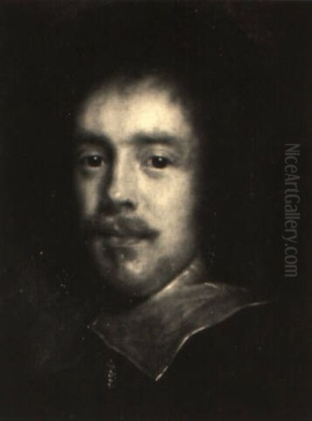Portrait Of A Young Gentleman With A Moustache - view 1