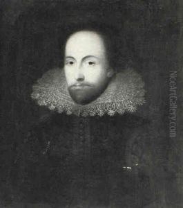 Portrait Of A Gentleman Half Length Wearing A Dark Coat And White Ruff Portrait Of A Gentleman Half Length Wearing A Dark Coat And White Ruff