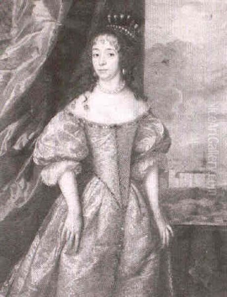 Portrait Of Queen Christina Of Sweden - view 1