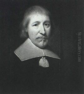 Portrait Of A Gentleman, Bust-length, Wearing A Black       Costume