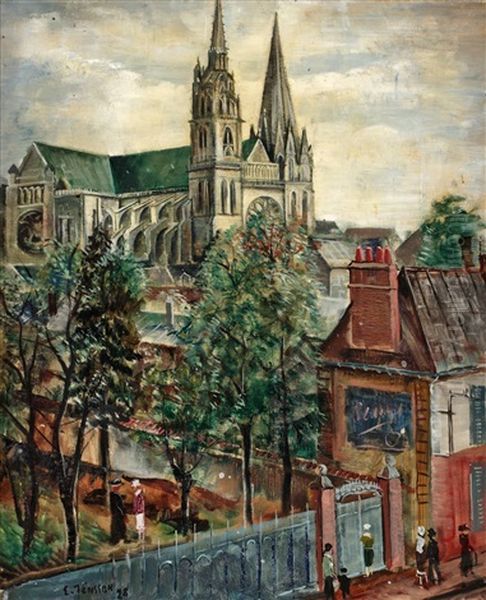 Katedralen I Chartres - view 1