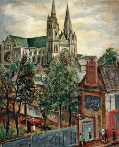 Katedralen I Chartres by Erik Joensson