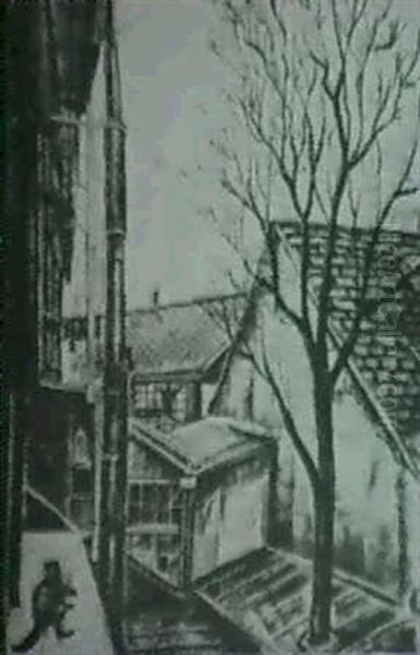 Parisisk Bakgard - view 1
