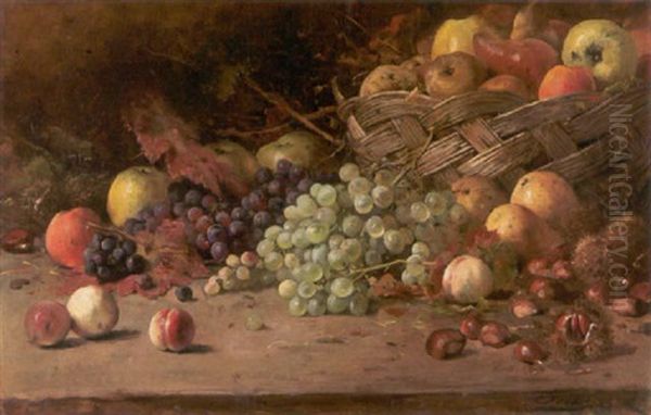 Stilleben Mit Obst Und Esskastanien - view 1