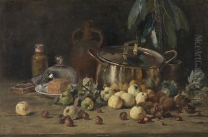 Stilleven by Eugene Joors