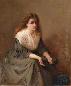 Das Veilchenmadchen by Louise Jopling