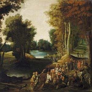 Die Waldpredigt by Hans Jordaens III