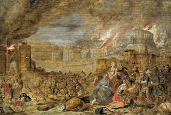 Nebuzardanes Beschenkt Jeremias Nach Der Zerstorung Jerusalems (flavius Josephus, Judische Geschichte X.9.1626) - view 1