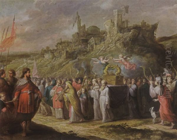 The Capture Of Jericho By Joshua And The Israelites - view 1
