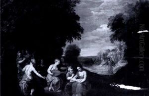Apollo And The Nine Muses by Hans Jordaens III