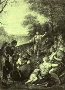 St. John The Baptist Preaching To The Multitude by Hans Jordaens III