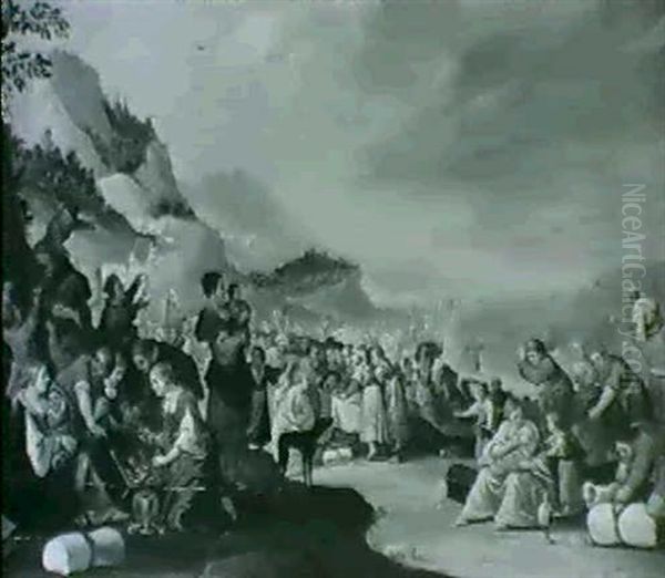 Der Zug Der Israeliten Durch Das Rote Meer - view 1