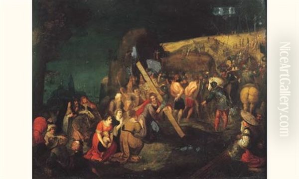 La Montee Au Calvaire - view 1