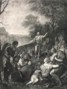 St. John The Baptist Preaching To The Multitude by Hans Jordaens the Elder