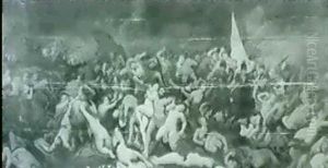 The Rape Of The Sabine Woman by Hans Jordaens the Elder