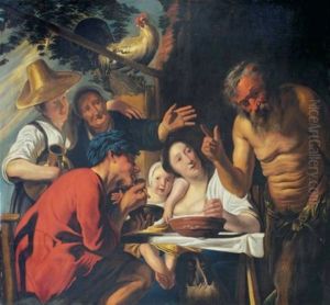 The Fable Of The Satyr And The Peasants