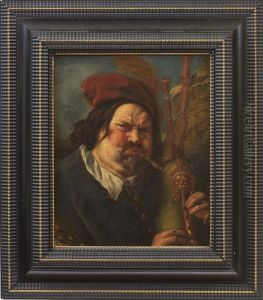 Selbstportrait Als Dudelsackspieler