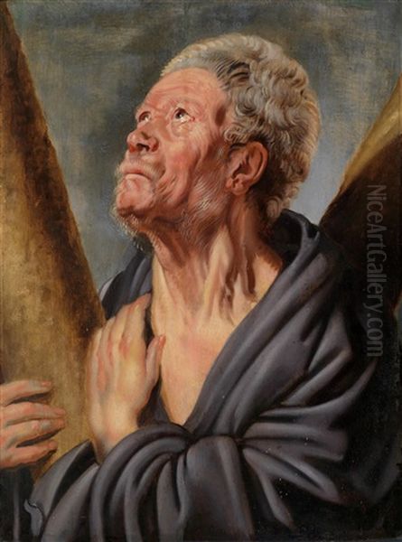 Abraham Grapheus Als Heiliger Andreas - view 1