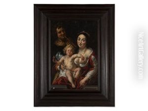 Venus And Cupid by Jacob Jordaens
