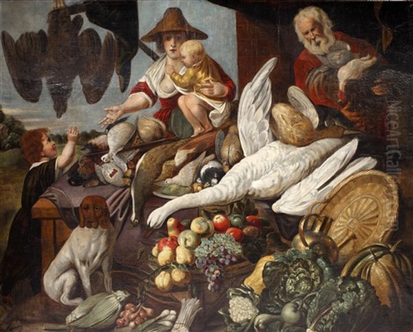 A Market Scene - view 1